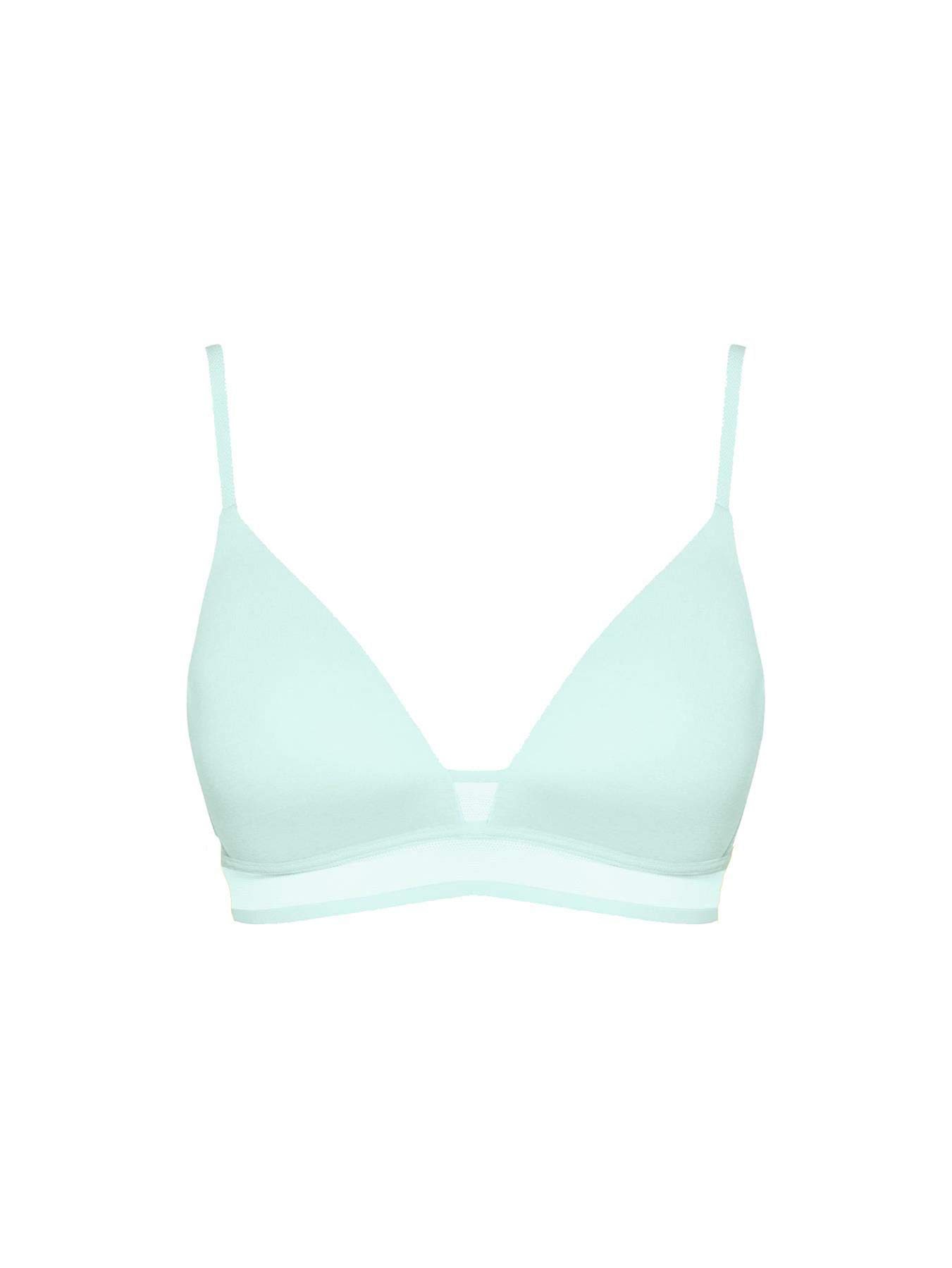 sloggi Ever Fresh P reggiseno triangolo 75C blu cotone