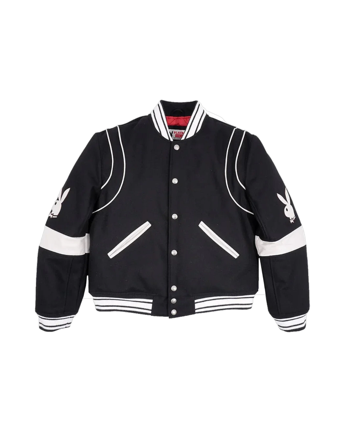 Playboy Gemini giacca nero bianco con bottoni
