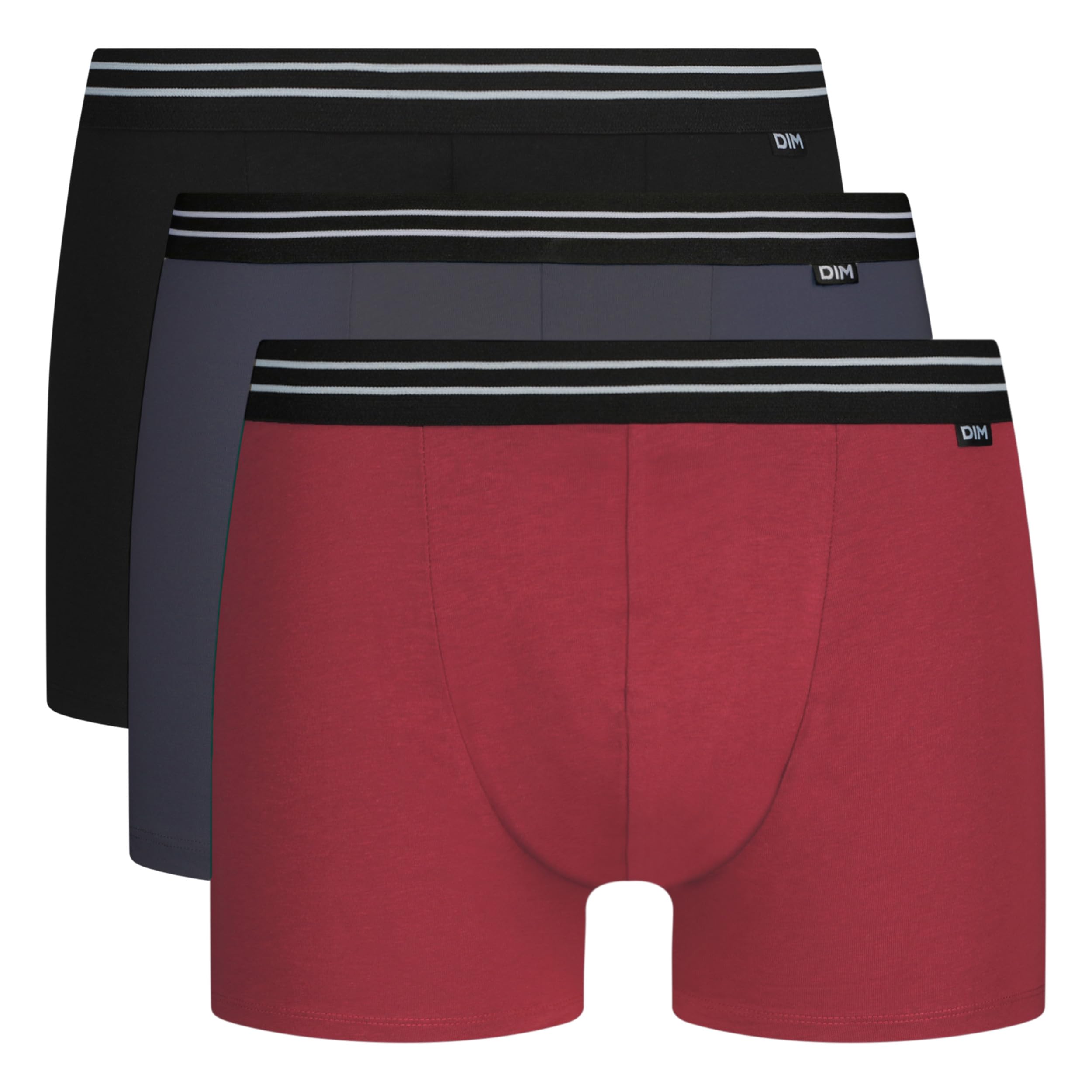 DIM EcoDIM Cotton Stretch X3 boxer uomo L cotone senza etichetta