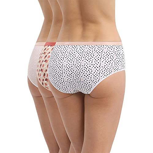 DIM Les Pockets Mutande Cotone Donna Pacco da 5
