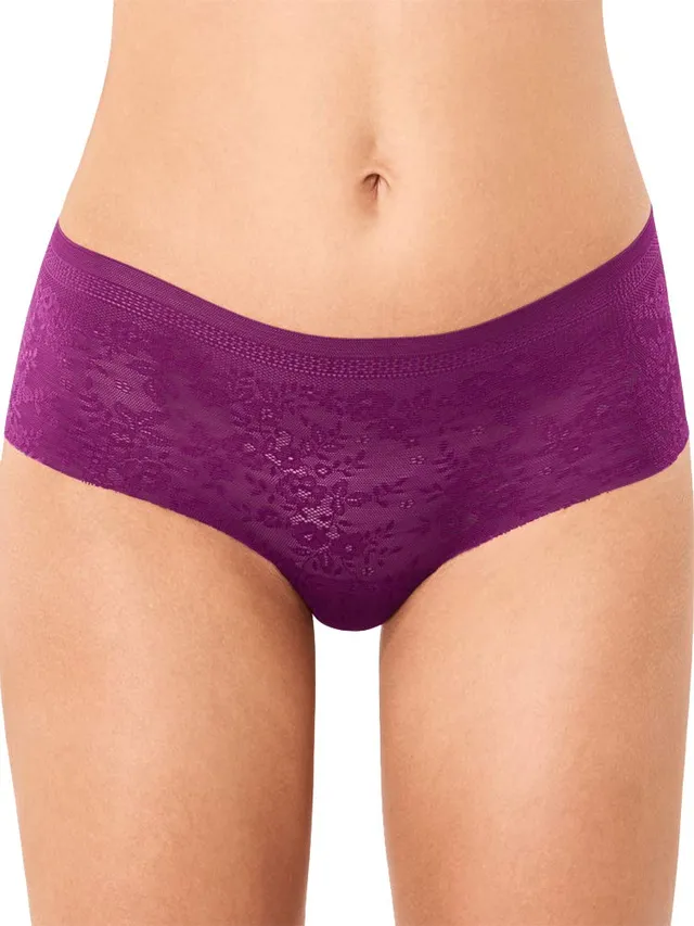 sloggi Zero Lace Short mutande donna viola pizzo