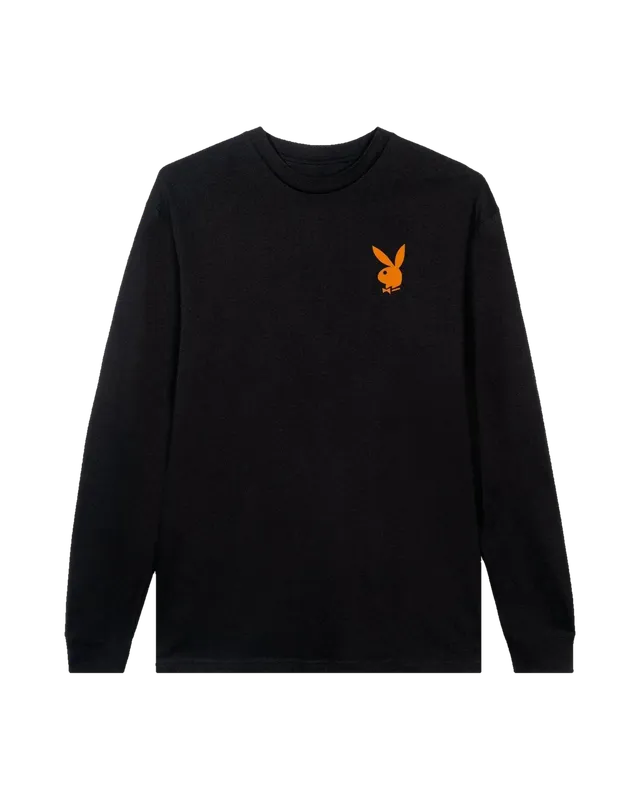 Playboy Repeating Masthead maglia maniche lunghe cotone