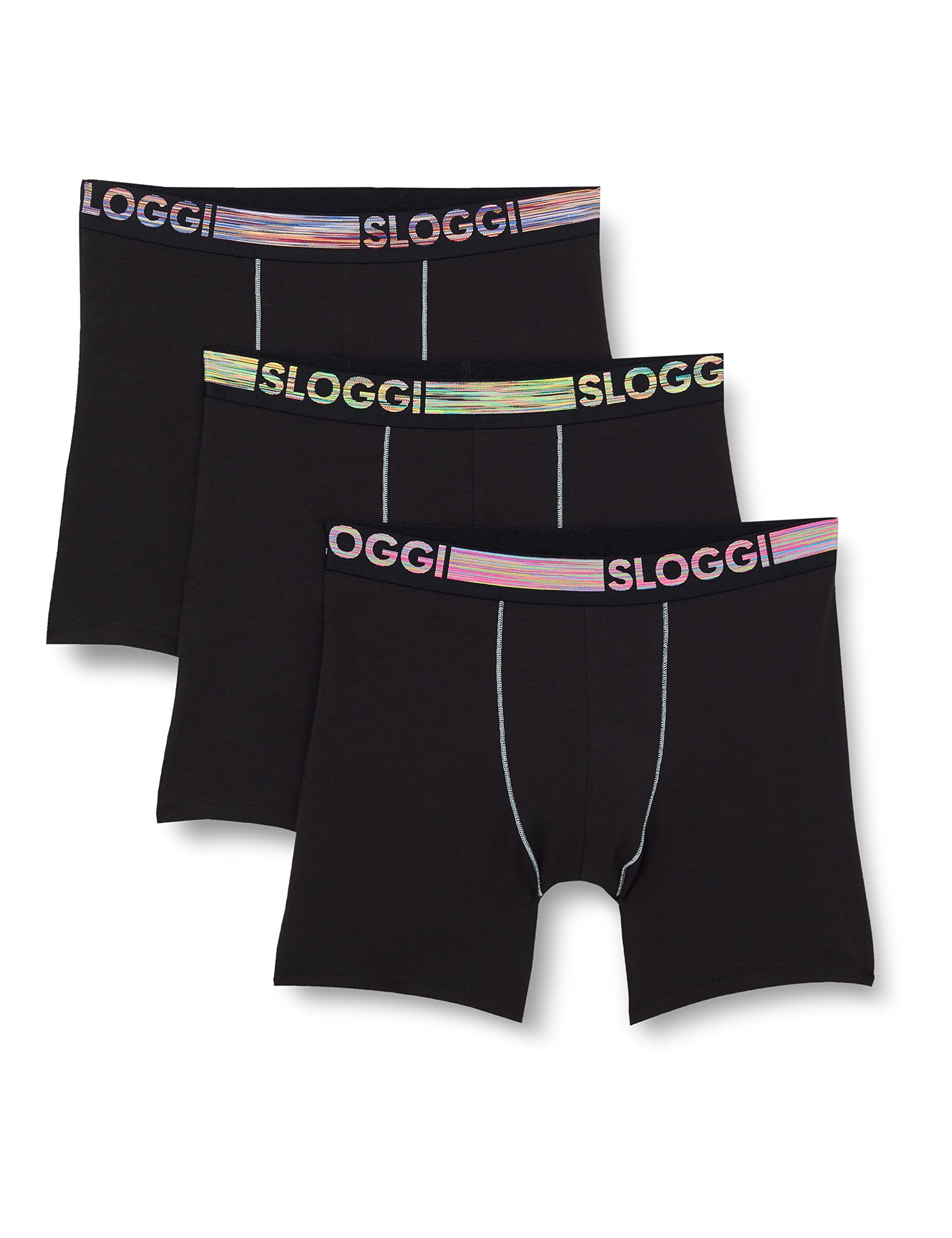 sloggi GO ABC Natural H Short boxer uomo 6 pezzi cotone