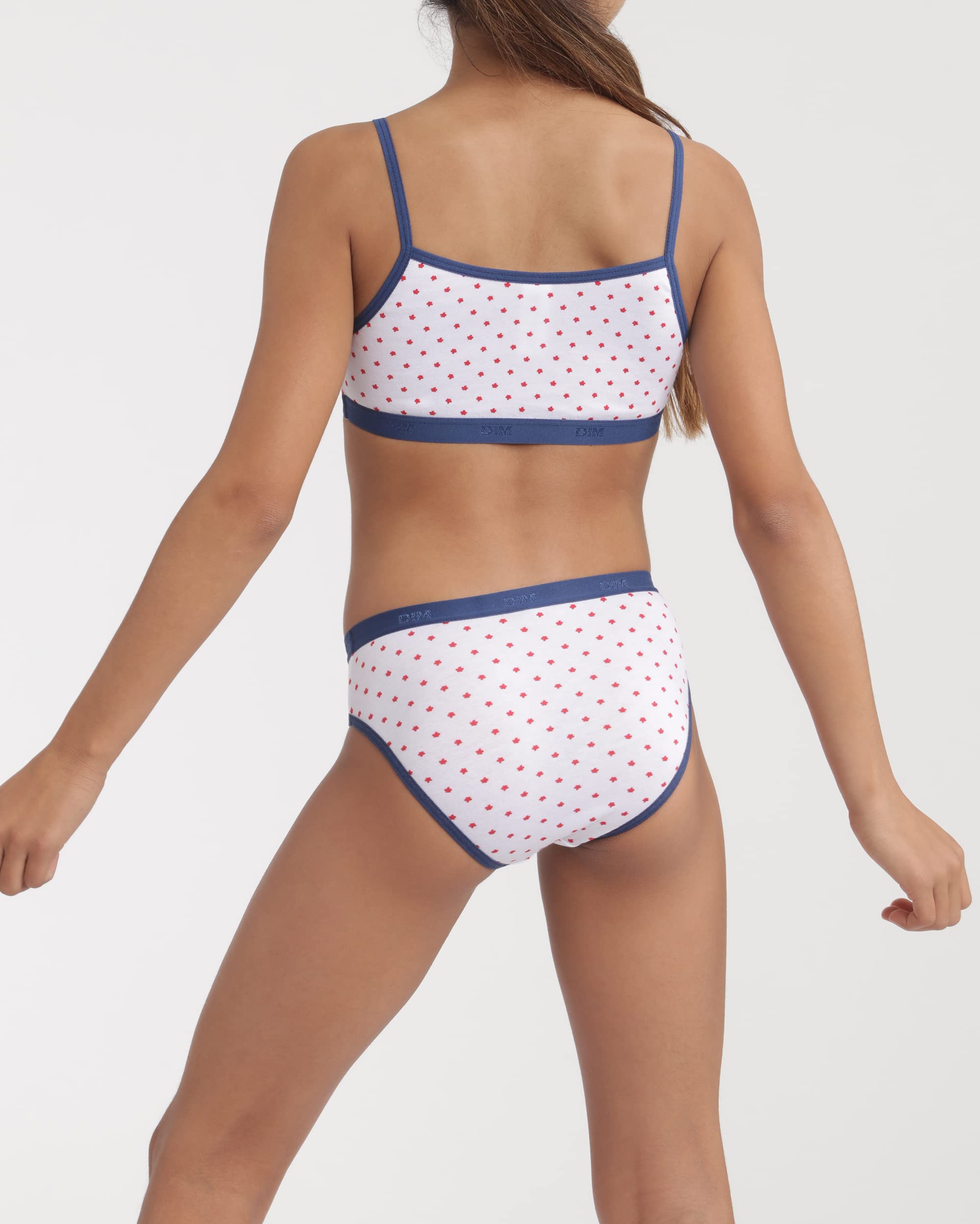 DIM Slip Bambina Pacco da 5 Cotone Morbido