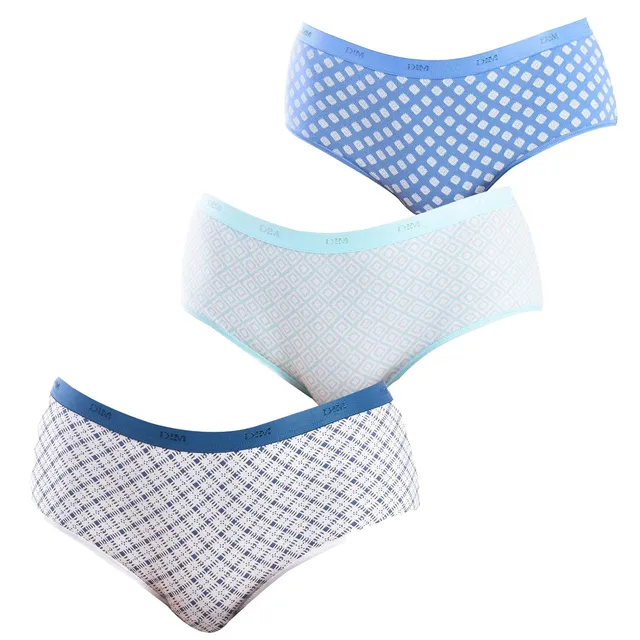 DIM Les Pockets Slip Donna Cotone 3 pezzi