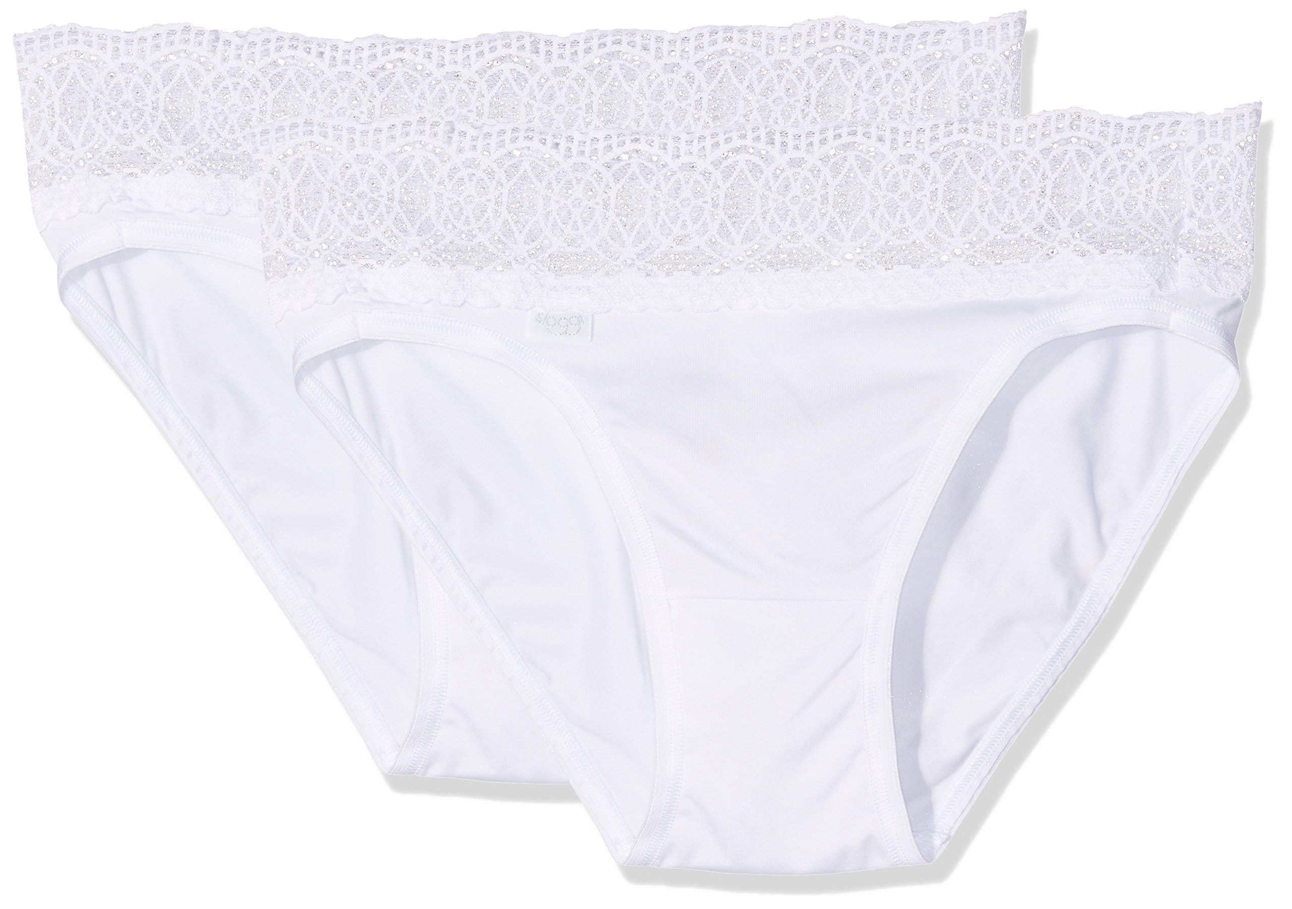 sloggi Pure Sense Luxe Tai C2P mutande S nero x2