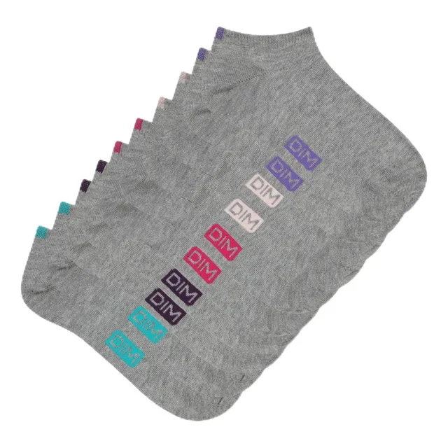 Dim Calze Donna Tinta Unita x5 Maglia Fine Cotone