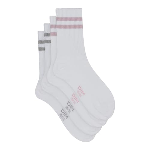 DIM Casual Glam calzini donna x2 35-38 argento blu lurex