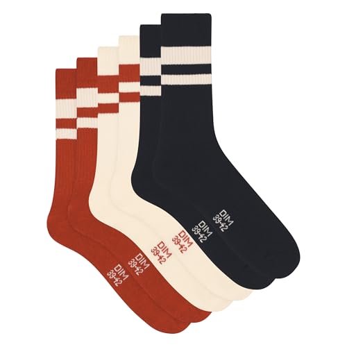 DIM Ecodim Sport Mi Chaussettes calzini uomo x3 39-42