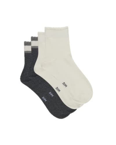 DIM Skin Calzini Donna Blu Acquerello Pacco da 2