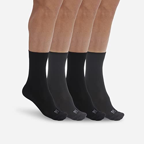 DIM Resistenza Estrema calzini uomo cotone nero x4 39-42