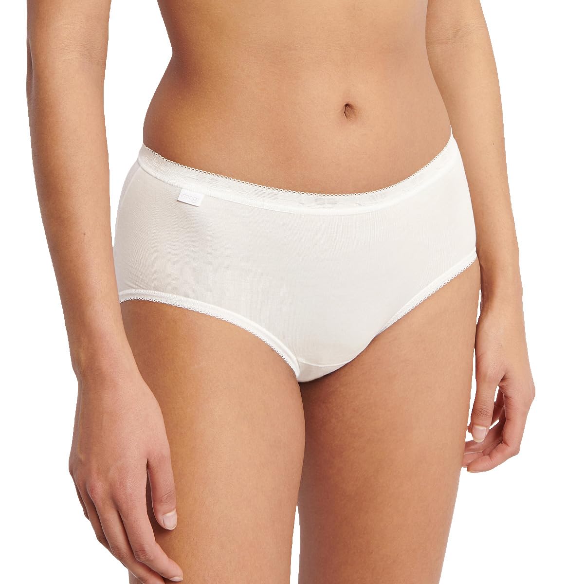 Sloggi Basic Plus Midi Slip Donna x3 Cotone Morbido