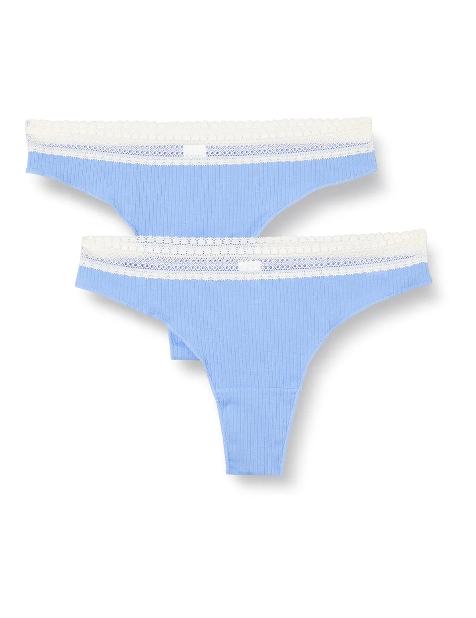 Sloggi Go Ribbed Brazil slip donna x2 a coste