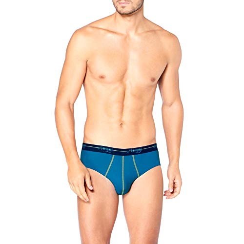 Sloggi Start Midi Slip Uomo 2 Pezzi Multicolore Tg 7