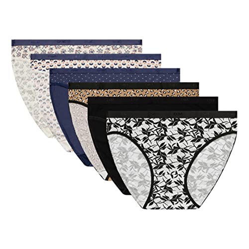 DIM Les Pockets Slip Donna Pacco da 6 Cotone Stretch