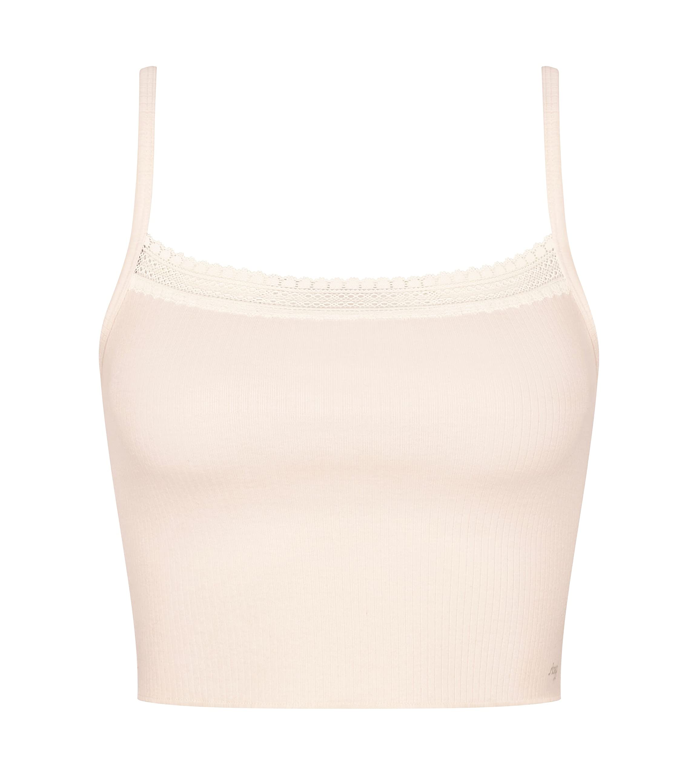 Sloggi Go Ribbed Crop Top donna taglia M cotone