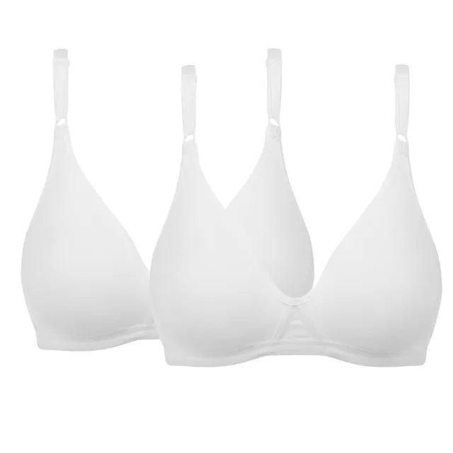 DIM Essentiels reggiseno senza ferretto cotone x2 38B