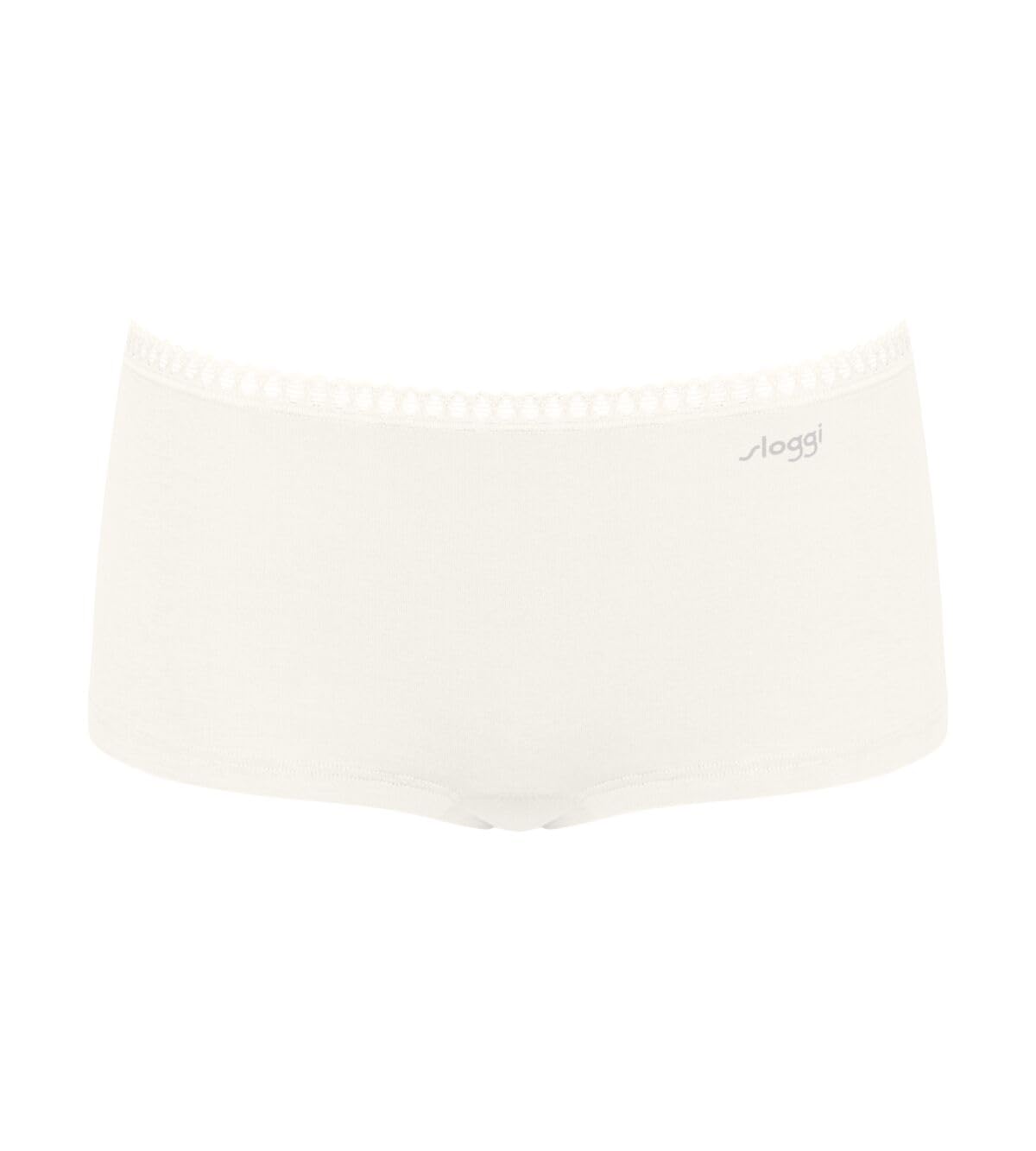sloggi GO Crush Short slip donna pacco da 3 cotone biologico