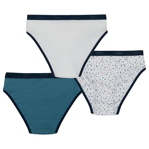 DIM Les Pockets slip bambina x3 cotone colori
