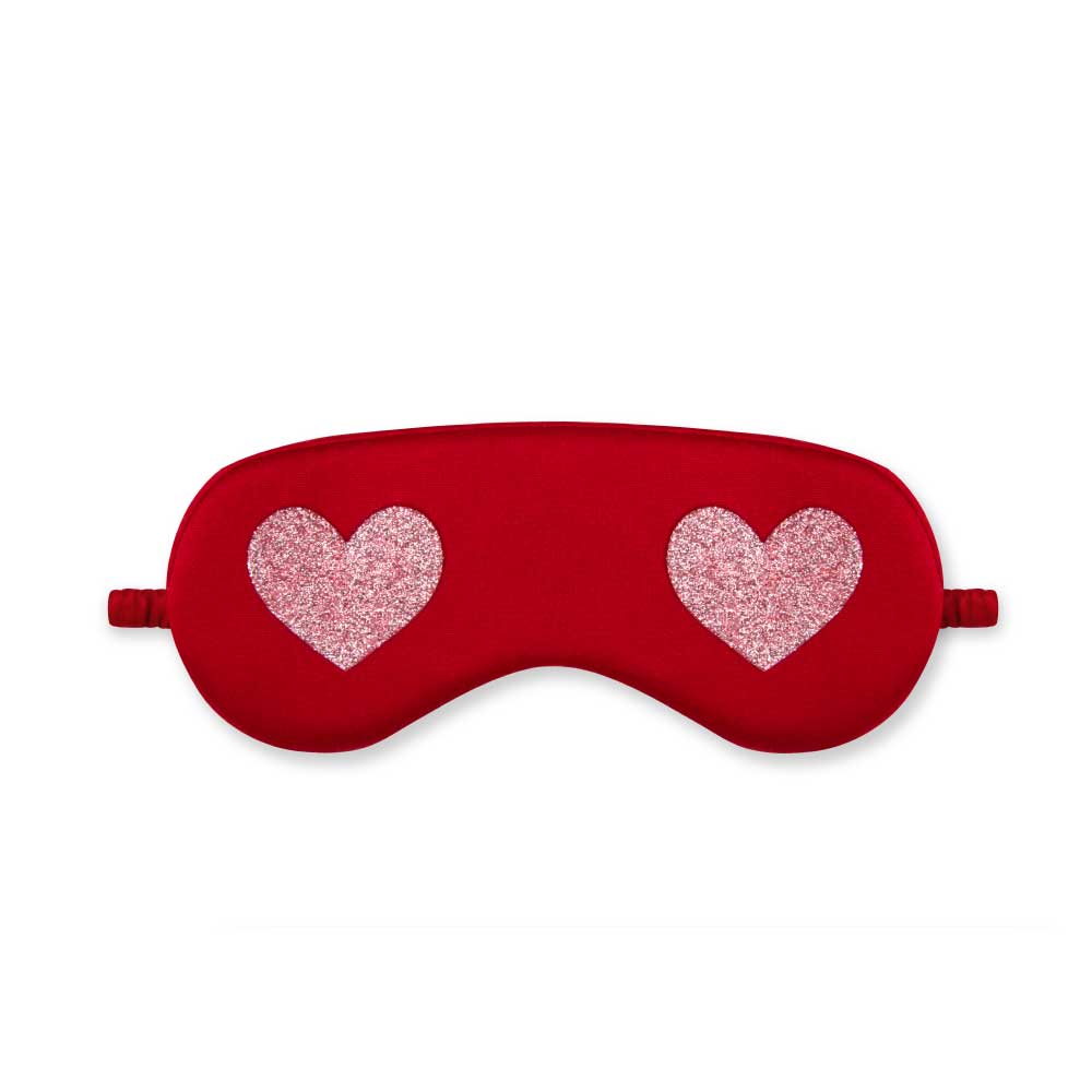 René Rofé Butter Soft Chemise camicia notte cuori +mask