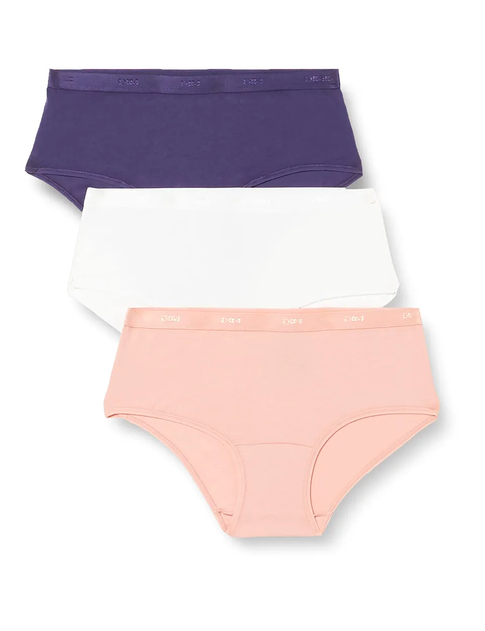 DIM Les Pockets Ecodim slip donna x3 cotone