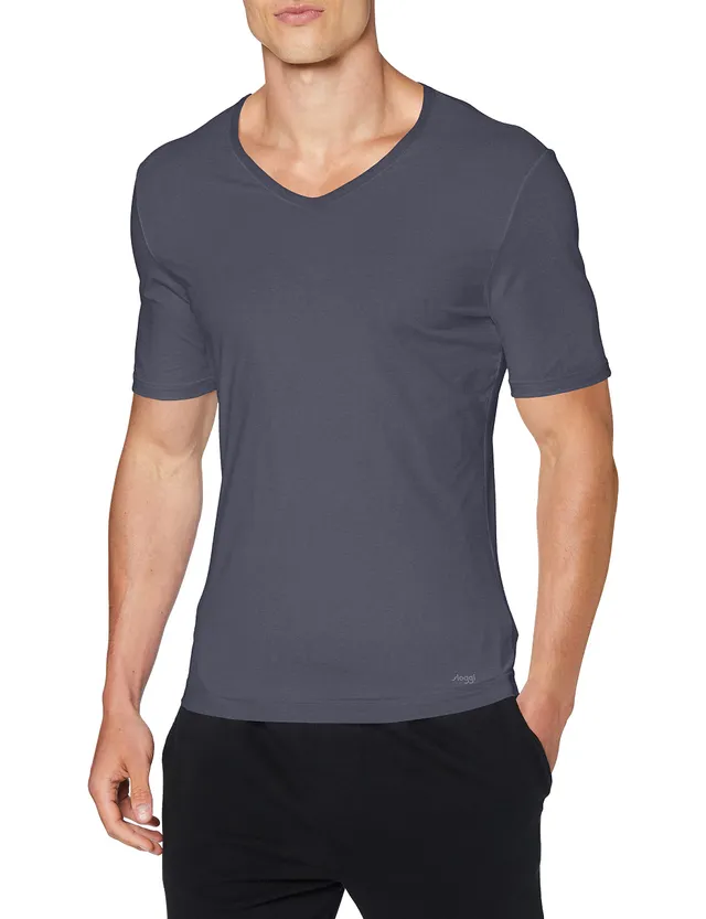 Sloggi Men Ever Fresh T-shirt Uomo Scollo V Cotone
