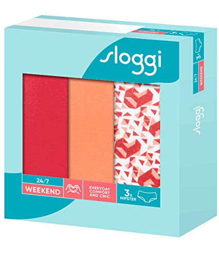 sloggi Basic+ slip donna pacco da 3 cotone uso quotidiano