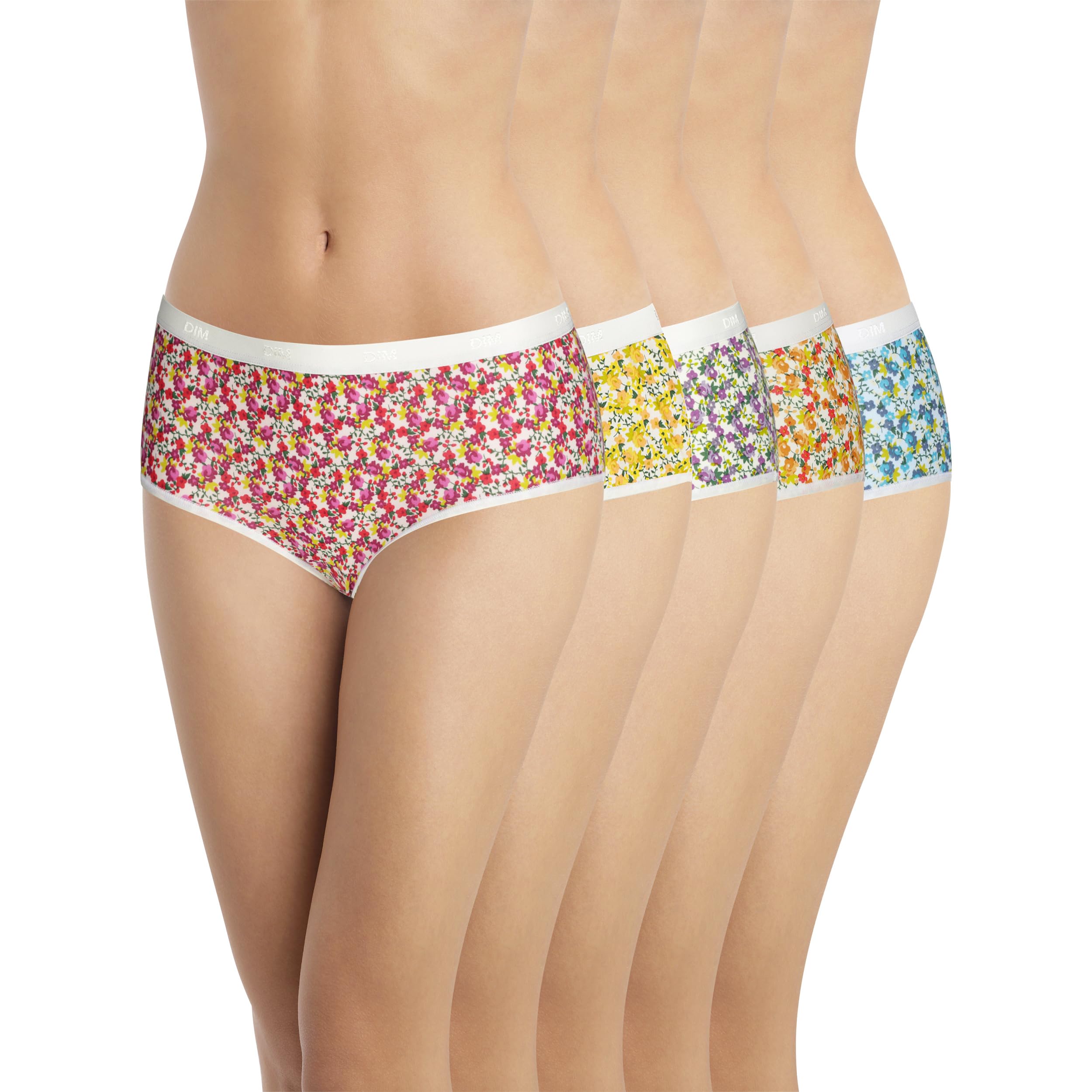 DIM Pockets boxer donna cotone x5 fiori clairiere