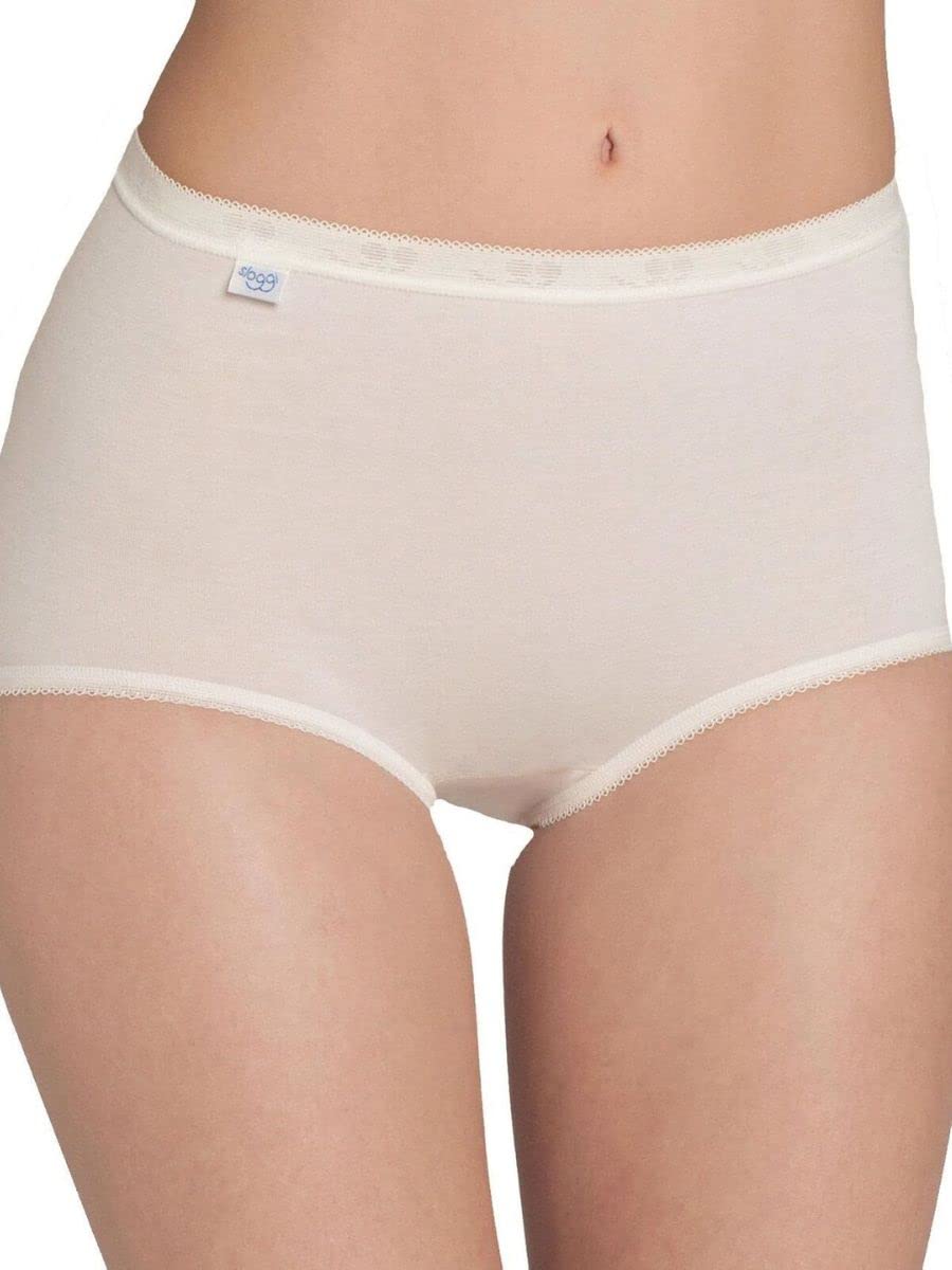 Sloggi Basic+ Maxi Slip Donna Bianco 1 Pezzo Cotone