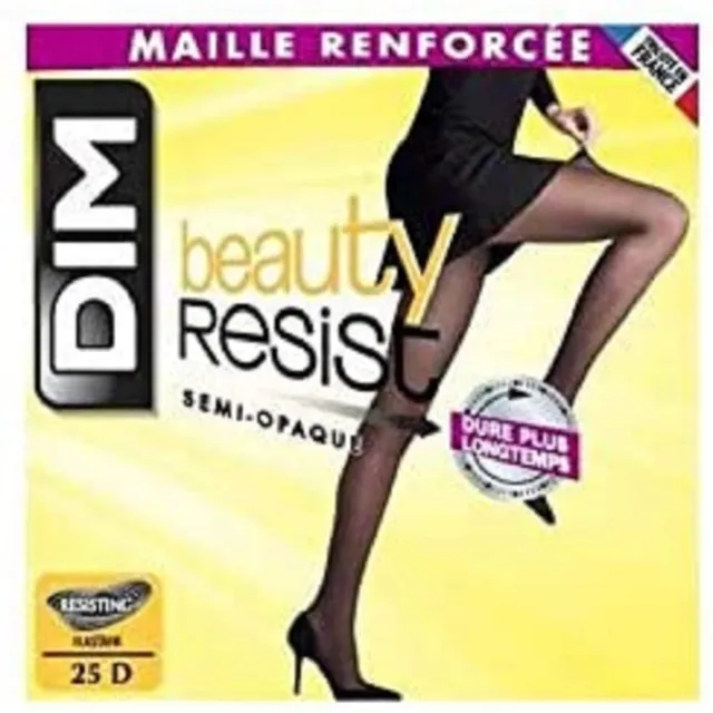 DIM Beauty Resist collant donna S x2 semi opachi resistenti