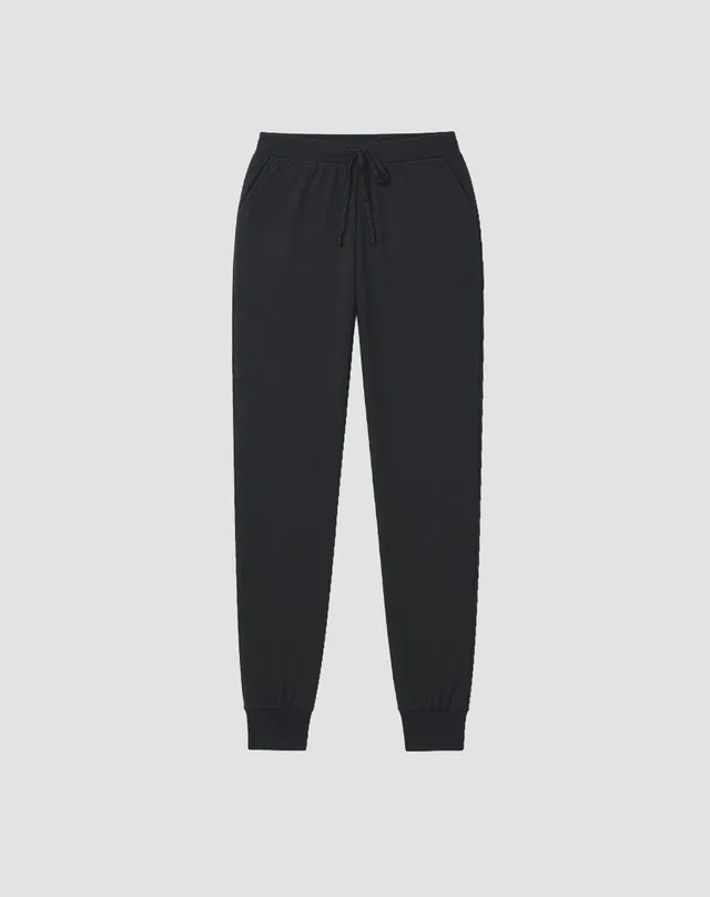 René Rofé Jogger Pantaloni Tutina Neri 2 Pezzi L