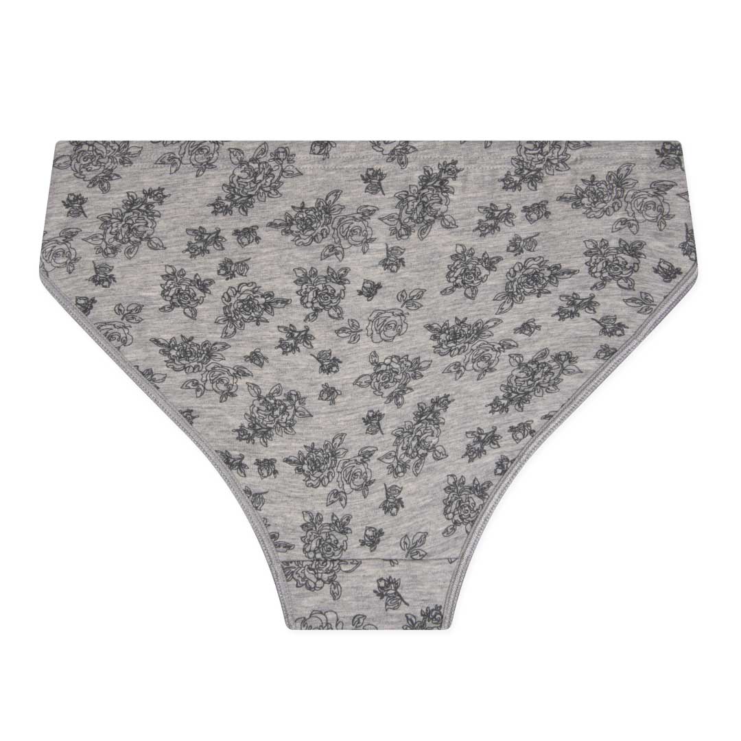 René Rofé Cotton Hi-Cut Slip bianco S