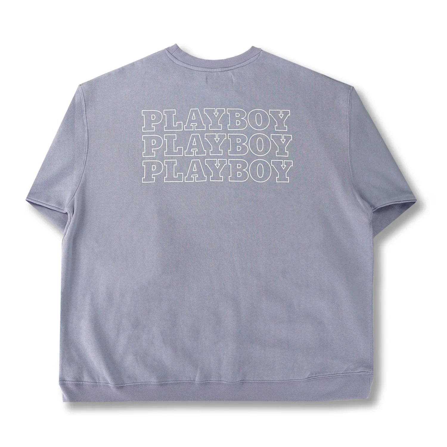 Playboy Masthead felpa girocollo lavanda vestibilità comoda