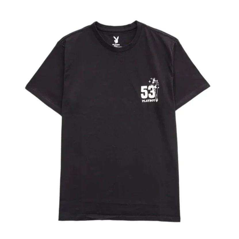 Playboy PB 53 Tee t-shirt cotone nera