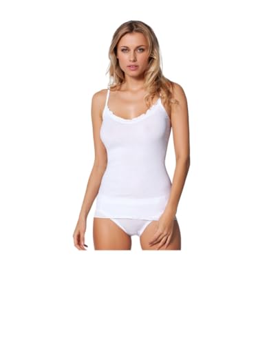 Egi Basic Cotton Top Cotone Plissé Grigio Orlo Lattuga