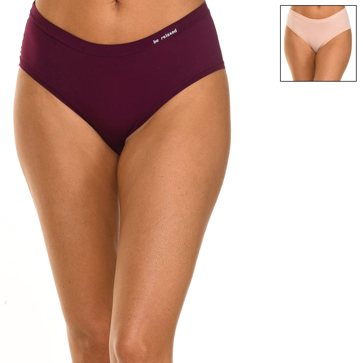 DIM Mutande Donna Slip Pacco da 2 Cotone Comfort
