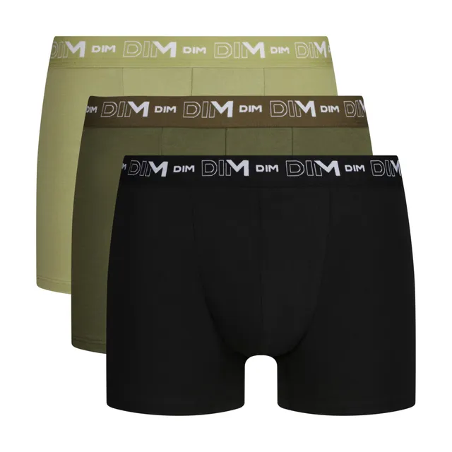 DIM Boxer Uomo Cotone Elasticizzato x3 Traspirante