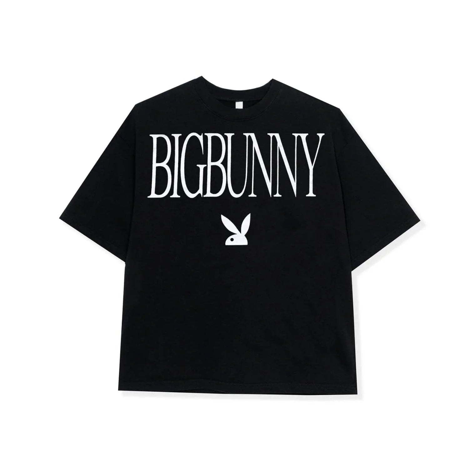 Playboy Heavyweight Fleece Tee t-shirt nera taglia unica
