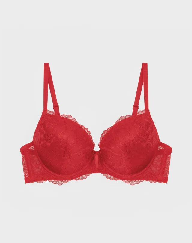 René Rofé 5 Pack Push Up Bra reggiseno pizzo nude rosa