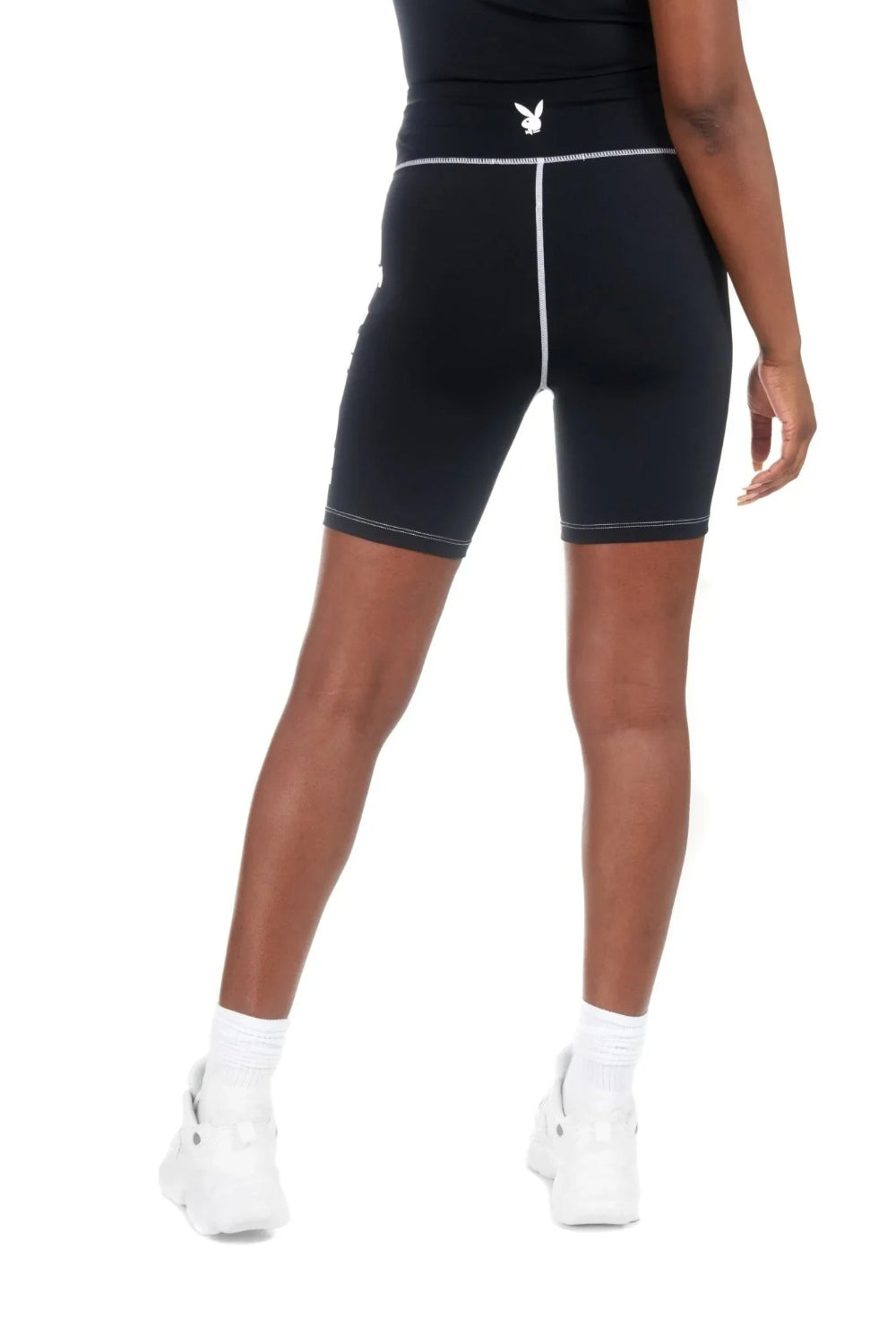 Playboy Active shorts biker neri elasticizzati