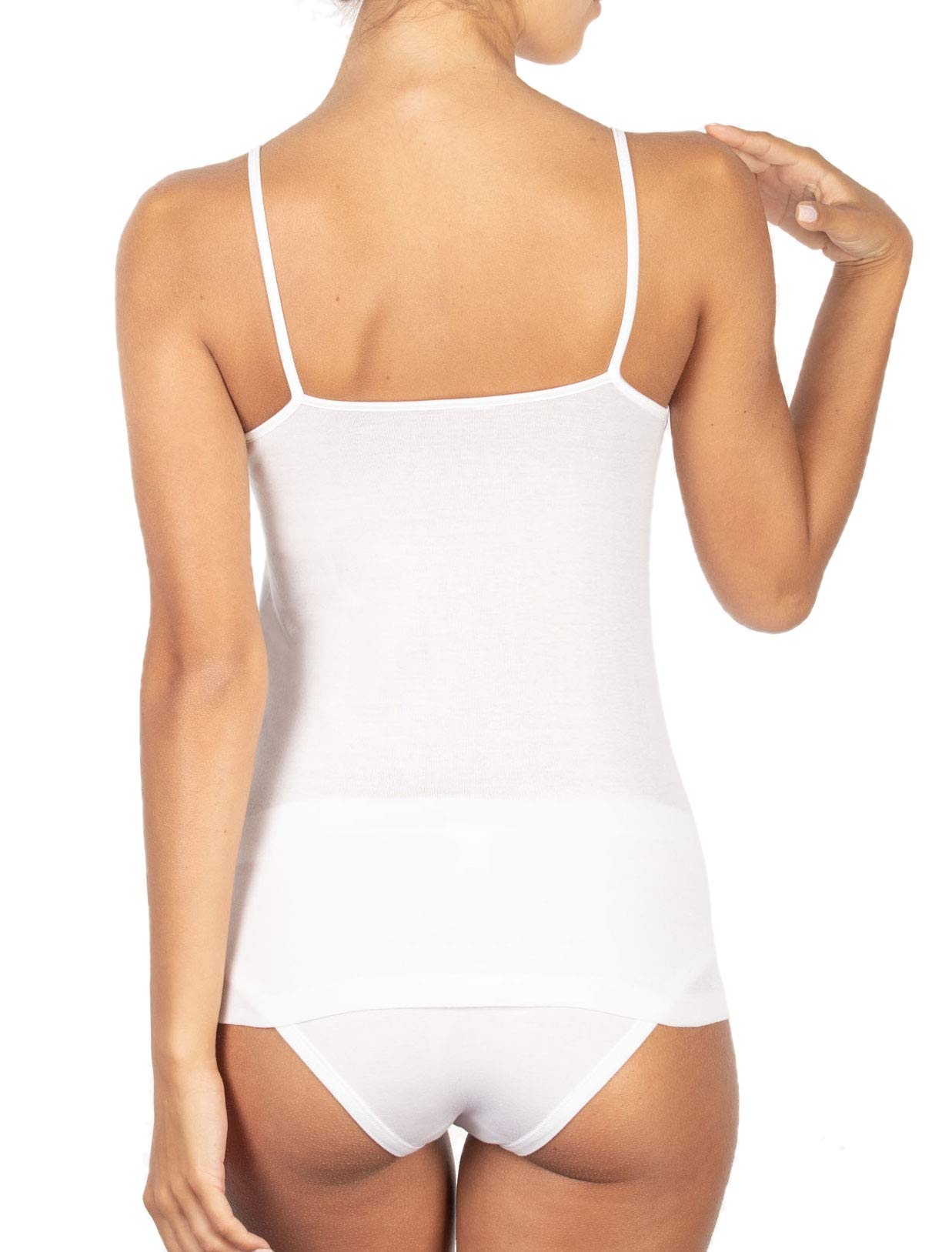 Egi Filo di Scozia Canotta Donna XL Nera Pizzo