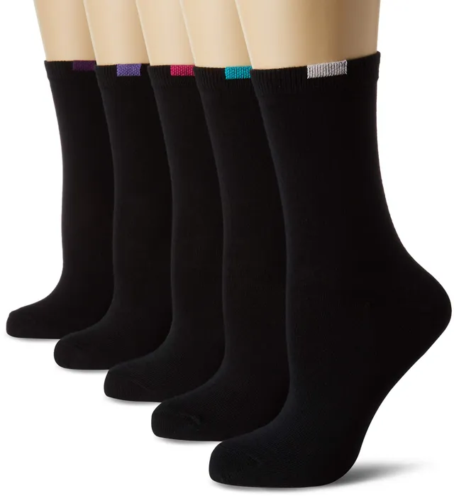 DIM Ecodim calzini donna cotone grigio nero 10 paia rinforzati