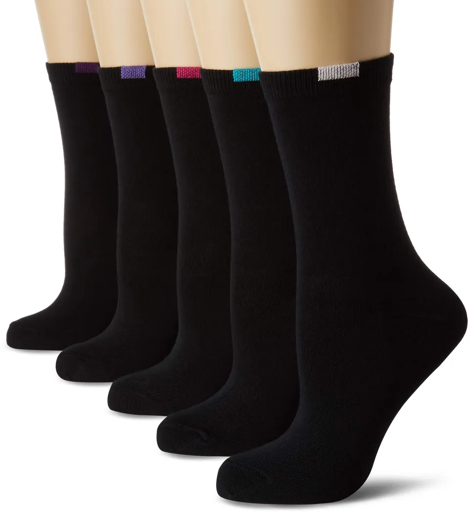 DIM Ecodim calzini donna cotone grigio nero 10 paia rinforzati