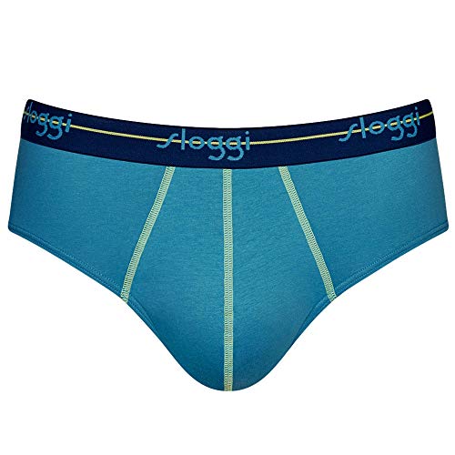 Sloggi Start Midi Slip Uomo 2 Pezzi Multicolore Tg 7