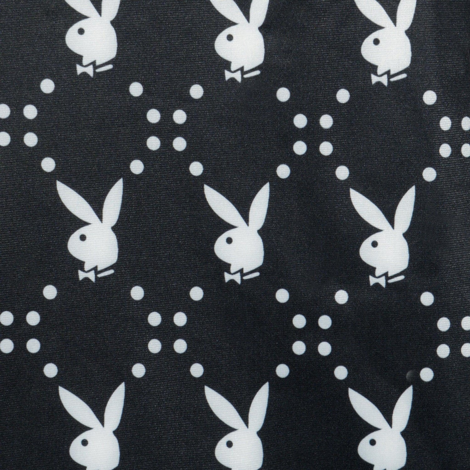 Playboy Rabbit Head Pantaloncino Biker nero elastico