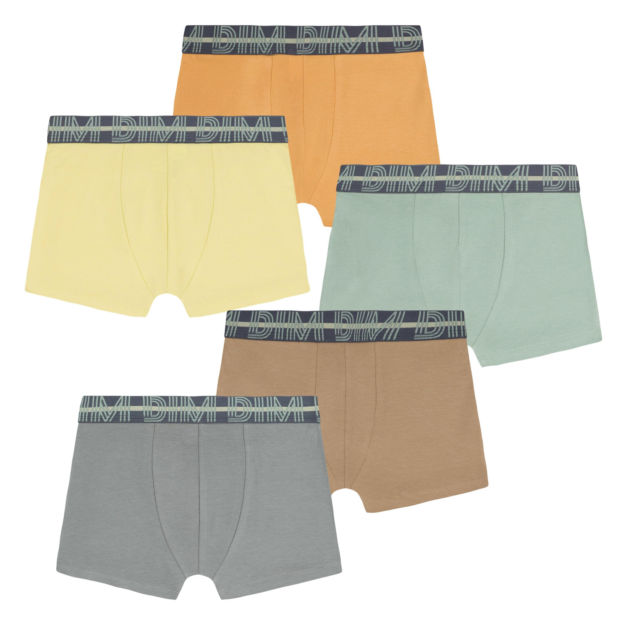 Dim Ecodim slip bambino cotone x5 pack colori