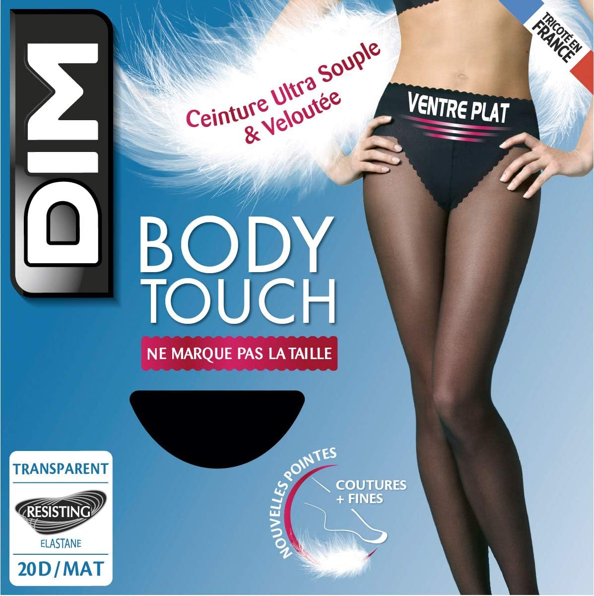DIM Body Touch collant ventre piatto donna S