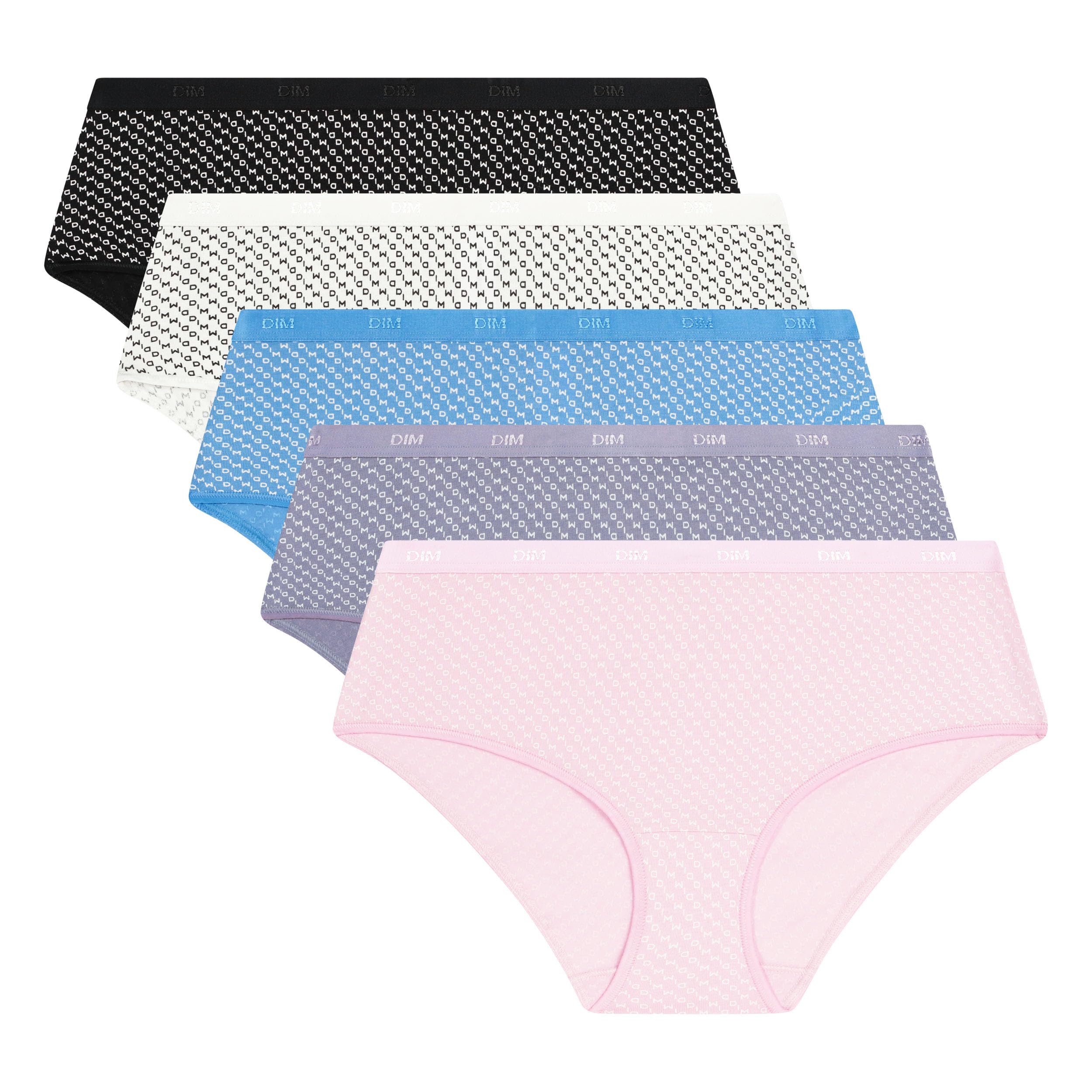 DIM Pockets boxer donna cotone x5 fiori clairiere
