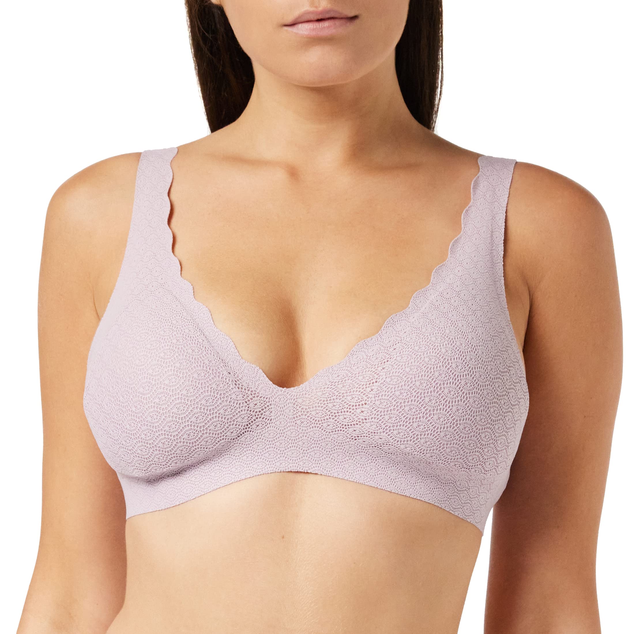 Sloggi Zero Feel Lace Bralette reggiseno M nero pizzo