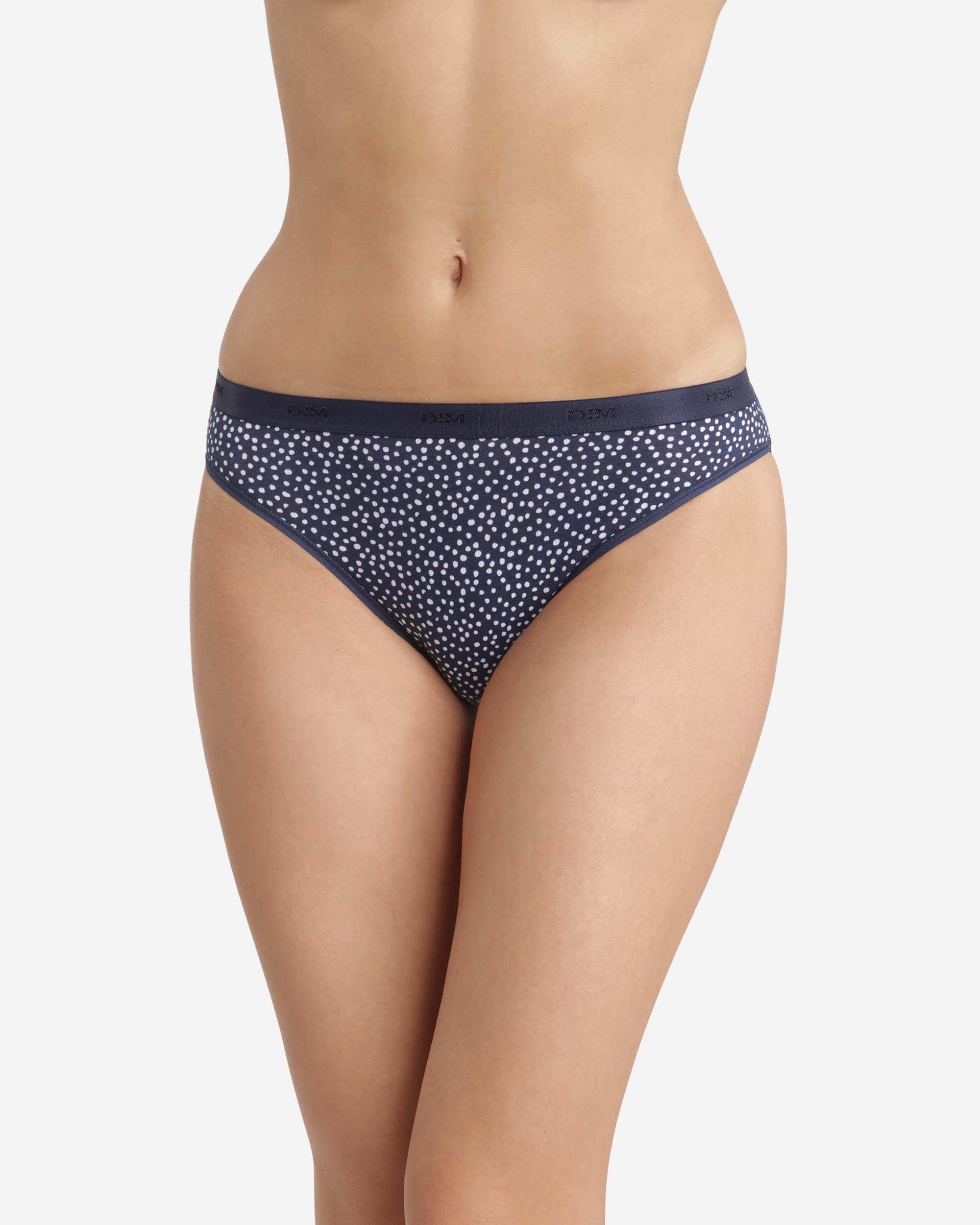 DIM Les Pockets slip donna 3 pezzi cotone multicolore